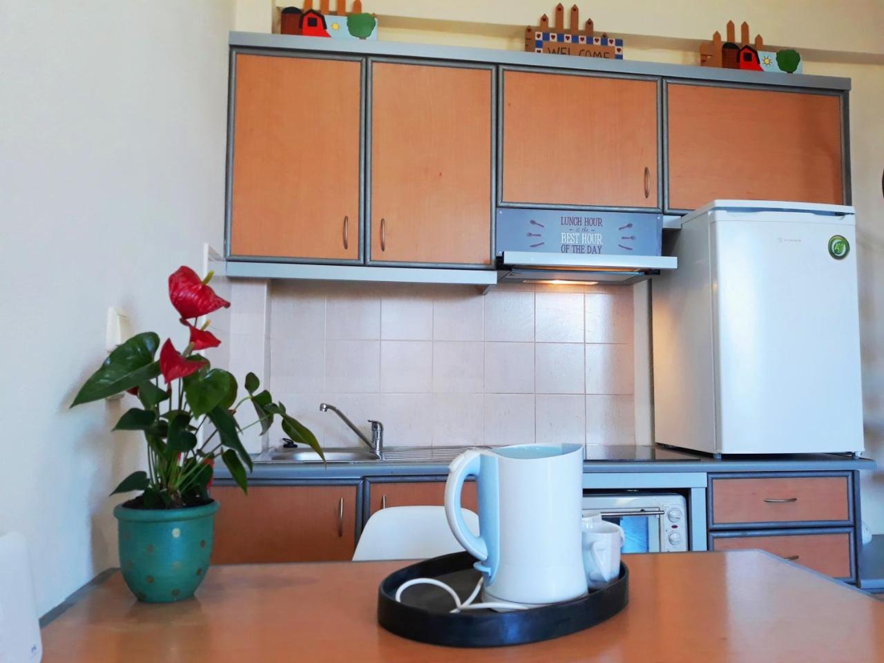 Point Twins Apartments Vrontádos Eksteriør bilde